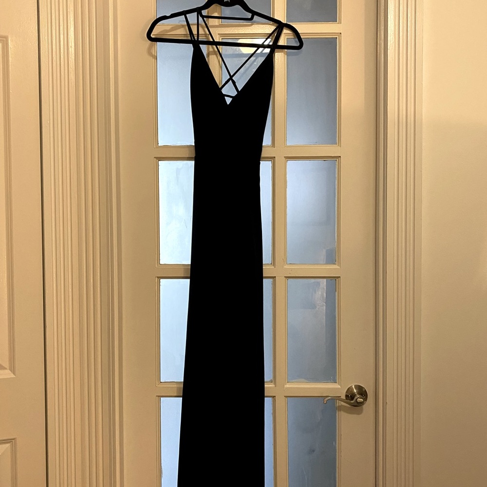 Socialite navy blue pantsuit